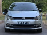 USED 2014 64 VOLKSWAGEN POLO 1.2 TSI BlueMotion Tech SE Design Hatchback 3dr Petrol Manual Euro 6 (s/s) (90 ps) 