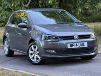 USED 2014 14 VOLKSWAGEN POLO 1.4 Match Edition Hatchback 5dr Petrol Manual Euro 5 (85 ps) 