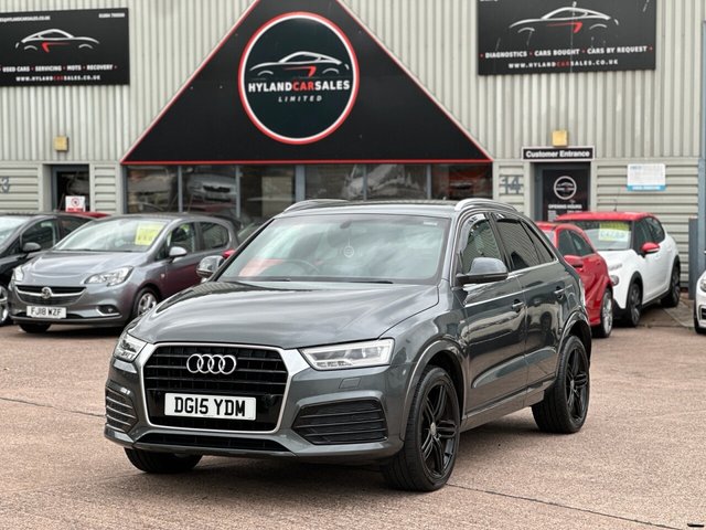 2015 15 Audi Q3 2.0 TDI S line Plus SUV 5dr Diesel Manual quattro Euro 6 (s/s) (184 ps)