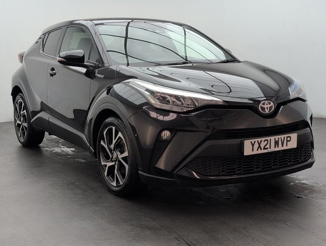 USED 2021 21 Toyota C-Hr 1.8 Vvt-H Gpf Design Suv 5dr Petrol Hybrid Cvt Euro 6 (s/S) (122 Ps) - Cruise, Bluetooth, Alloy