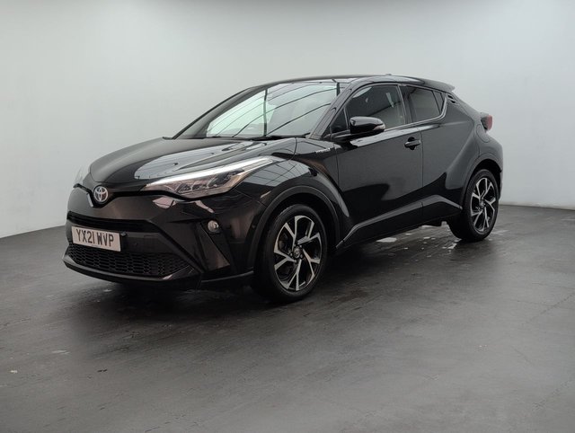 USED 2021 21 Toyota C-Hr 1.8 Vvt-H Gpf Design Suv 5dr Petrol Hybrid Cvt Euro 6 (s/S) (122 Ps) - Cruise, Bluetooth, Alloy