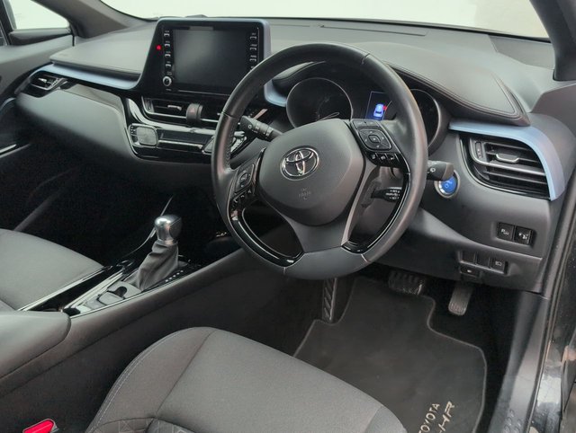 USED 2021 21 Toyota C-Hr 1.8 Vvt-H Gpf Design Suv 5dr Petrol Hybrid Cvt Euro 6 (s/S) (122 Ps) - Cruise, Bluetooth, Alloy