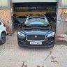 USED 2017 17 JAGUAR F-PACE 2.0 D180 Portfolio SUV 5dr Diesel Auto AWD Euro 6 (s/s) (180 ps) GENUINE MILEAGE ULEZ AUTO EU6