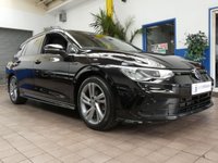 USED 2022 71 VOLKSWAGEN GOLF 1.5 eTSI MHEV R-Line Estate 5dr Petrol Hybrid DSG Euro 6 (s/s) (150 ps) SPECIAL OFFER 12 MONTHS WARRANTY SAT NAV PART LEATHER CRUISE CONTROL PARKING SENSORS 1 OWNER SERVICE HISTORY TO 76K MILES