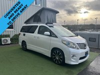 USED 2011 TOYOTA ALPHARD CAMPERVAN TOYOTA ALPHARD 2.4 LITRE PETROL FWD IDEAL FOR CAMPER CONVERSION #1164 CONVERTED AND READY TO DRIVE AWAY
