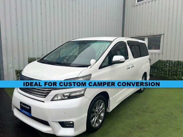 View our Toyota Vellfire TOYOTA VELLFIRE MPV 2.4 LITRE PETROL IDEAL  FOR CUSTOM CAMPER CONVERSION #1165