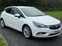 USED 2018 18 VAUXHALL ASTRA 1.4i Turbo Design Hatchback 5dr Petrol Manual Euro 6 (125 ps) 