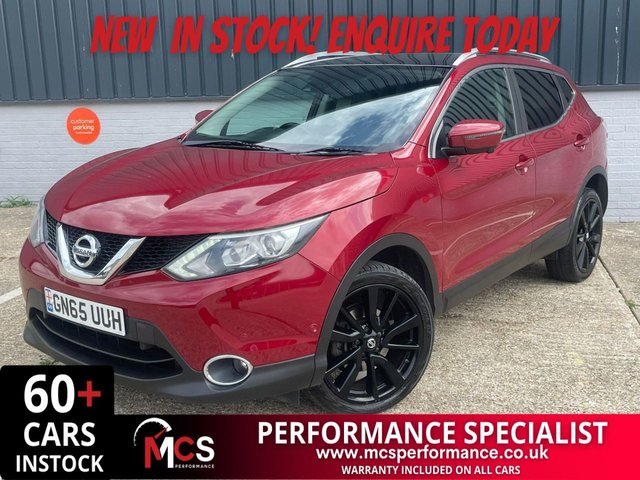2015 65 NISSAN QASHQAI 1.2 DIG-T Tekna SUV 5dr Petrol Manual 2WD Euro 6 (s/s) (115 ps) 12 MONTHS WARRANTY INCLUDED