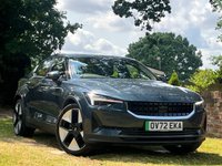 USED 2022 72 POLESTAR POLESTAR 2 Dual Motor 78kWh Long Range Fastback 5dr Electric Auto 4WDE (408 ps) *1 Owner, 4 X Services*