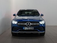USED 2020 70 MERCEDES-BENZ GLC 2.0 GLC300d AMG Line (Premium Plus) Coupe 5dr Diesel G-Tronic+ 4MATIC Euro 6 (s/s) (245 ps) AMG LINE PREMIUM PLUS PACK - SUNROOF + BRILLIANT BLUE METALLIC PAINT