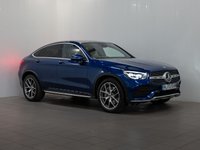 USED 2020 70 MERCEDES-BENZ GLC 2.0 GLC300d AMG Line (Premium Plus) Coupe 5dr Diesel G-Tronic+ 4MATIC Euro 6 (s/s) (245 ps) AMG LINE PREMIUM PLUS PACK - SUNROOF + BRILLIANT BLUE METALLIC PAINT