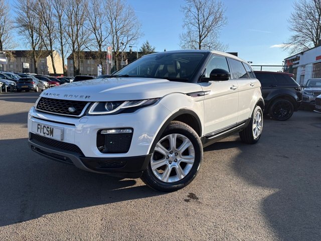 2015 65 LAND ROVER RANGE ROVER EVOQUE 2.0 TD4 SE Tech SUV 5dr Diesel Manual 4WD Euro 6 (s/s) (180 ps) ANOTHER ABSOLUTE BEAUTY, JUST IN AND FINISHED IN STUNNING WHITE PAINT+4 WHEEL DRIVE+DIESEL+SERVICE HISTORY+ULEZ COMPLIANT+FULL, TWO TONE LEATHER INTERIOR+FULL PANORAMIC GLASS ROOF+SATELLITE NAVIGATION+PARK ASSIST+CLIMATE CONTROL+18 INCH ALLOY WHEELS+COST NEW &pound;34745 MAKING THIS USED VEHICLE AMAZING VALUE AT OUR LOW PRICE+1 FULL YEARS MOT PRIOR TO COLLECTION+CALL NOW TO ARRANGE A VIEWING+THIS VEHICLE IS NOT TO BE MISSED!!!!!!!!!!!!!!!!!!!!!!!!!!!!!!!!!!!!!!!