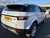 USED 2015 65 LAND ROVER RANGE ROVER EVOQUE 2.0 TD4 SE Tech SUV 5dr Diesel Manual 4WD Euro 6 (s/s) (180 ps) ANOTHER ABSOLUTE BEAUTY, JUST IN AND FINISHED IN STUNNING WHITE PAINT+4 WHEEL DRIVE+DIESEL+SERVICE HISTORY+ULEZ COMPLIANT+FULL, TWO TONE LEATHER INTERIOR+FULL PANORAMIC GLASS ROOF+SATELLITE NAVIGATION+PARK ASSIST+CLIMATE CONTROL+18 INCH ALLOY WHEELS+COST NEW &pound;34745 MAKING THIS USED VEHICLE AMAZING VALUE AT OUR LOW PRICE+1 FULL YEARS MOT PRIOR TO COLLECTION+CALL NOW TO ARRANGE A VIEWING+THIS VEHICLE IS NOT TO BE MISSED!!!!!!!!!!!!!!!!!!!!!!!!!!!!!!!!!!!!!!!