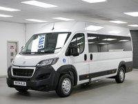 USED 2024 74 PEUGEOT BOXER 435 2.2 B/HDI 140 L4 X-LONG PROFESSIONAL PREMIUM + 17 SEAT MINIBUS AIR CON | 17 SEATS | NON D1 LICENSE !