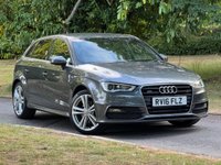 USED 2016 16 AUDI A3 1.8 TFSI S line Sportback 5dr Petrol S Tronic quattro Euro 6 (s/s) (Nav) (180 ps) 