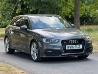 USED 2016 16 AUDI A3 1.8 TFSI S line Sportback 5dr Petrol S Tronic quattro Euro 6 (s/s) (Nav) (180 ps) 