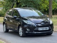 USED 2010 59 FORD FIESTA 1.4 TDCi Zetec Hatchback 5dr Diesel Manual (110 g/km, 67 bhp) 