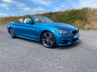 USED 2017 17 BMW 4 SERIES 3.0 440i M Sport Convertible 2dr Petrol Auto Euro 6 (s/s) (326 ps) BMW DEMONSTRATOR PLUS ONE OWNER - JUST 8,000 MILES - BMW SERVICE HISTORY - HARMAN KARDON - HEAD UP DISPLAY - BMW INDIVIDUAL INTERIOR
