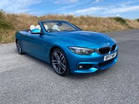 USED 2017 17 BMW 4 SERIES 3.0 440i M Sport Convertible 2dr Petrol Auto Euro 6 (s/s) (326 ps) BMW DEMONSTRATOR PLUS ONE OWNER - JUST 8,000 MILES - BMW SERVICE HISTORY - HARMAN KARDON - HEAD UP DISPLAY - BMW INDIVIDUAL INTERIOR