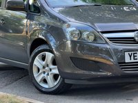 USED 2012 62 VAUXHALL ZAFIRA 1.6 16V Exclusiv MPV 5dr Petrol Manual Euro 5 (115 ps) 