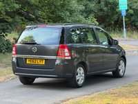 USED 2012 62 VAUXHALL ZAFIRA 1.6 16V Exclusiv MPV 5dr Petrol Manual Euro 5 (115 ps) 