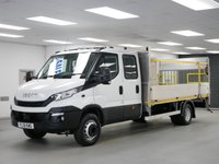USED 2019 19 IVECO DAILY 70C18 3.0 D 180 BHP X-XLWB 7 SEATER CREWCAB DROPSIDE ( TAIL-LIFT ) 1 OWNER | AIR CON | TAIL-LIFT | 7 SEATS | DRW SPEC