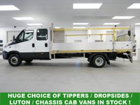 USED 2019 19 IVECO DAILY 70C18 3.0 D 180 BHP X-XLWB 7 SEATER CREWCAB DROPSIDE ( TAIL-LIFT ) 1 OWNER | AIR CON | TAIL-LIFT | 7 SEATS | DRW SPEC
