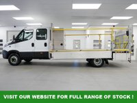 USED 2019 19 IVECO DAILY 70C18 3.0 D 180 BHP X-XLWB 7 SEATER CREWCAB DROPSIDE ( TAIL-LIFT ) 1 OWNER | AIR CON | TAIL-LIFT | 7 SEATS | DRW SPEC