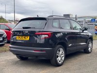 USED 2020 20 SKODA KAROQ 1.6 TDI SE Technology SUV 5dr Diesel Manual Euro 6 (s/s) (115 ps) THIS CAR COMES WITH 6 MONTHS WARRANTY , BREAKDOWN COVER & RECOVERY++  GREAT EXAMPLE OF AUTOMATIC SUV APPLE CAR PLAY/ ANDRIOD AUTO + NAVIGATION SYSTEM + BLUETOOTH + DAB RADIO + USB CONNECTION + AUX CONNECTION + FRONT AND REAR PARKING SENSORS + CRUISE CONTROL + CLIMATE CONTROL + PRIVACY GLASS + 17 INCH ALLOY WHEELS + SOUND SYSTEM + AUTO START STOP + ELECTRIC PARKING BRAKE + HILL HOLD ASSIST + TRACTION CONTROL + DAY TIME RUNNING LIGHTS + ICE ROAD WARNINGS + LANE ASSIST +