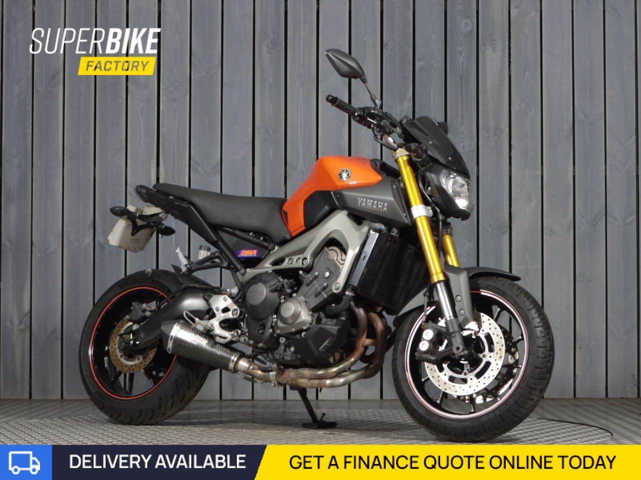 2014 YAMAHA MT-09 GREY with 25094 miles - Used Motorbikes