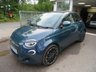USED 2021 21 FIAT 500e C 42kWh La Prima Convertible 2dr Electric Automatic (118 ps) This convertible is the top of range La Prima in stunning Pearl Ocean Green with Cream Eco Leather Fiat Embossed Seats and comes with both the 3-Pin UK & Mode 3 Charging Cables included.