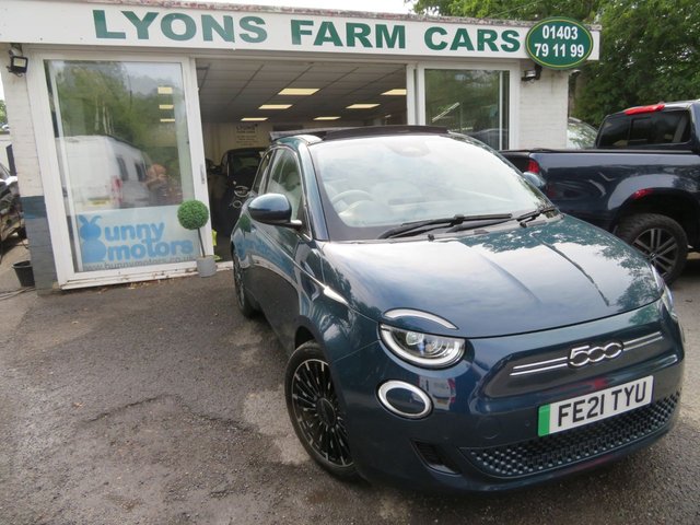 2021 21 Fiat 500e C 42kWh La Prima Convertible 2dr Electric Automatic (118 ps)