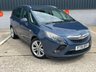 USED 2015 15 VAUXHALL ZAFIRA TOURER 2.0 CDTi SRi MPV 5dr Diesel Manual Euro 5 (130 ps) ** SALE ** SALE ** SALE **