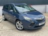USED 2015 15 VAUXHALL ZAFIRA TOURER 2.0 CDTi SRi MPV 5dr Diesel Manual Euro 5 (130 ps) ** SALE ** SALE ** SALE **