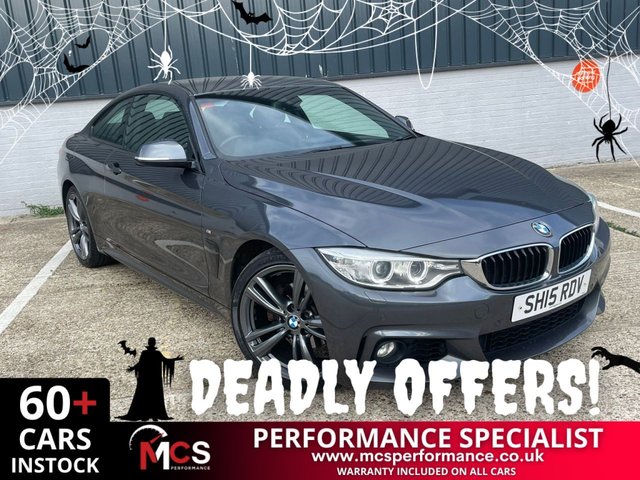 2015 15 BMW 4 SERIES 2.0 420d M Sport Coupe 2dr Diesel Manual Euro 6 (s/s) (190 ps) HALOWEEN HAS COME EARLY !!
