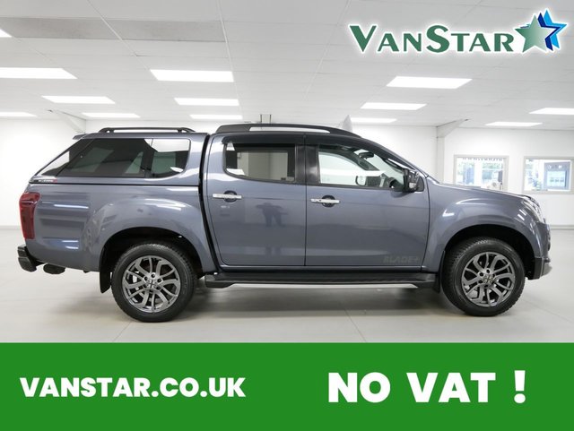 View our Isuzu D-Max 1.9 TD 164 BHP BLADE PLUS EDITION 4WD AUTOMATIC CANOPY ( NO VAT ! )