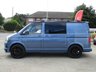 USED 2017 67 VOLKSWAGEN TDI CAMPERVAN 2.0 TDI T28 BlueMotion Tech Startline Panel Van 5dr Diesel Manual FWD SWB Euro 6 (s/s) (102 ps) Finished in ACAPULCO BLUE MET. The list on this professional conversion is endless. Rock and Roll double Bed (Crash Tested), Double Front Seat Swivel, USB, Ambient Lighting, Awning Rail, SOLAR PANELS, Awniong Rail, 240 Hook, Leisure battery, 20" Alloys, Side Windows, Rear Camera and more. Ready to roll in this low mileage conversion. Serviced at 17311 miles, 20052 miles, 27766 miles, 31933 miles, 35664 miles (inc Clutch and Flywheel), 39514 miles, 40065 (Inc Cam belt and water pump)