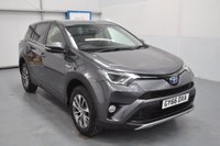 USED 2016 66 TOYOTA RAV4 2.5 VVT-h Business Edition Plus SUV 5dr Petrol Hybrid CVT Euro 6 (s/s) (197 ps) Petrol Hybrid - Reverse Camera + Front And Rear Parking Sensors - &pound;35 Road Tax