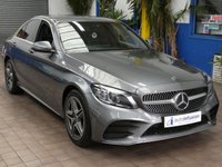 USED 2021 21 MERCEDES-BENZ C-CLASS 2.0 C300de 13.5kWh AMG Line Edition Saloon 4dr Diesel Plug-in Hybrid G-Tronic+ Euro 6 (s/s) (306 ps) SAT NAV HEATED LEATHER SEATS REAR VIEW CAMERA CRUISE CONTROL PARKING SENSORS 1 OWNER EXCELLENT SERVICE HISTORY WARRANTY