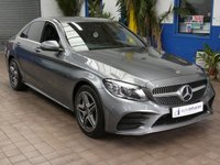 USED 2021 21 MERCEDES-BENZ C-CLASS 2.0 C300de 13.5kWh AMG Line Edition Saloon 4dr Diesel Plug-in Hybrid G-Tronic+ Euro 6 (s/s) (306 ps) SAT NAV HEATED LEATHER SEATS REAR VIEW CAMERA CRUISE CONTROL PARKING SENSORS 1 OWNER EXCELLENT SERVICE HISTORY WARRANTY