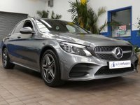 USED 2021 21 MERCEDES-BENZ C-CLASS 2.0 C300de 13.5kWh AMG Line Edition Saloon 4dr Diesel Plug-in Hybrid G-Tronic+ Euro 6 (s/s) (306 ps) SAT NAV HEATED LEATHER SEATS REAR VIEW CAMERA CRUISE CONTROL PARKING SENSORS 1 OWNER EXCELLENT SERVICE HISTORY WARRANTY