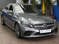 USED 2021 21 MERCEDES-BENZ C-CLASS 2.0 C300de 13.5kWh AMG Line Edition Saloon 4dr Diesel Plug-in Hybrid G-Tronic+ Euro 6 (s/s) (306 ps) SAT NAV HEATED LEATHER SEATS REAR VIEW CAMERA CRUISE CONTROL PARKING SENSORS 1 OWNER EXCELLENT SERVICE HISTORY WARRANTY