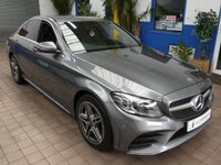 USED 2021 21 MERCEDES-BENZ C-CLASS 2.0 C300de 13.5kWh AMG Line Edition Saloon 4dr Diesel Plug-in Hybrid G-Tronic+ Euro 6 (s/s) (306 ps) SAT NAV HEATED LEATHER SEATS REAR VIEW CAMERA CRUISE CONTROL PARKING SENSORS 1 OWNER EXCELLENT SERVICE HISTORY WARRANTY