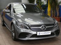 USED 2021 21 MERCEDES-BENZ C-CLASS 2.0 C300de 13.5kWh AMG Line Edition Saloon 4dr Diesel Plug-in Hybrid G-Tronic+ Euro 6 (s/s) (306 ps) SAT NAV HEATED LEATHER SEATS REAR VIEW CAMERA CRUISE CONTROL PARKING SENSORS 1 OWNER EXCELLENT SERVICE HISTORY WARRANTY