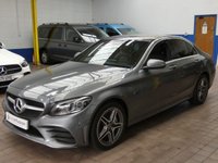 USED 2021 21 MERCEDES-BENZ C-CLASS 2.0 C300de 13.5kWh AMG Line Edition Saloon 4dr Diesel Plug-in Hybrid G-Tronic+ Euro 6 (s/s) (306 ps) SAT NAV HEATED LEATHER SEATS REAR VIEW CAMERA CRUISE CONTROL PARKING SENSORS 1 OWNER EXCELLENT SERVICE HISTORY WARRANTY