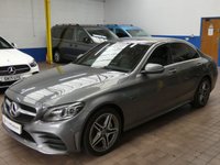 USED 2021 21 MERCEDES-BENZ C-CLASS 2.0 C300de 13.5kWh AMG Line Edition Saloon 4dr Diesel Plug-in Hybrid G-Tronic+ Euro 6 (s/s) (306 ps) SAT NAV HEATED LEATHER SEATS REAR VIEW CAMERA CRUISE CONTROL PARKING SENSORS 1 OWNER EXCELLENT SERVICE HISTORY WARRANTY