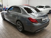 USED 2021 21 MERCEDES-BENZ C-CLASS 2.0 C300de 13.5kWh AMG Line Edition Saloon 4dr Diesel Plug-in Hybrid G-Tronic+ Euro 6 (s/s) (306 ps) SAT NAV HEATED LEATHER SEATS REAR VIEW CAMERA CRUISE CONTROL PARKING SENSORS 1 OWNER EXCELLENT SERVICE HISTORY WARRANTY