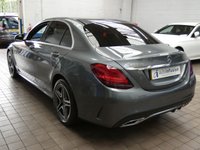 USED 2021 21 MERCEDES-BENZ C-CLASS 2.0 C300de 13.5kWh AMG Line Edition Saloon 4dr Diesel Plug-in Hybrid G-Tronic+ Euro 6 (s/s) (306 ps) SAT NAV HEATED LEATHER SEATS REAR VIEW CAMERA CRUISE CONTROL PARKING SENSORS 1 OWNER EXCELLENT SERVICE HISTORY WARRANTY