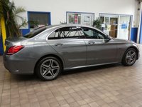 USED 2021 21 MERCEDES-BENZ C-CLASS 2.0 C300de 13.5kWh AMG Line Edition Saloon 4dr Diesel Plug-in Hybrid G-Tronic+ Euro 6 (s/s) (306 ps) SAT NAV HEATED LEATHER SEATS REAR VIEW CAMERA CRUISE CONTROL PARKING SENSORS 1 OWNER EXCELLENT SERVICE HISTORY WARRANTY