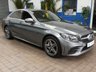 USED 2021 21 MERCEDES-BENZ C-CLASS 2.0 C300de 13.5kWh AMG Line Edition Saloon 4dr Diesel Plug-in Hybrid G-Tronic+ Euro 6 (s/s) (306 ps) SAT NAV HEATED LEATHER SEATS REAR VIEW CAMERA CRUISE CONTROL PARKING SENSORS 1 OWNER EXCELLENT SERVICE HISTORY WARRANTY